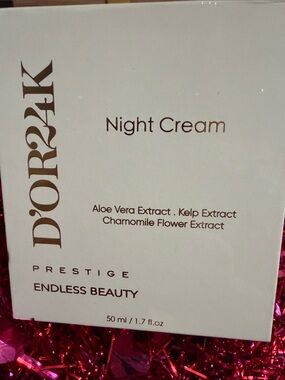 D'Or2ak Prestige Night Cream — White. 🆕